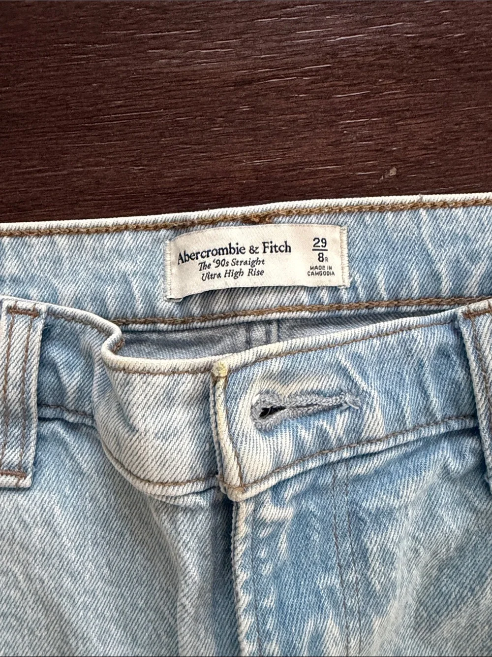 Abercrombie & Fitch light blue